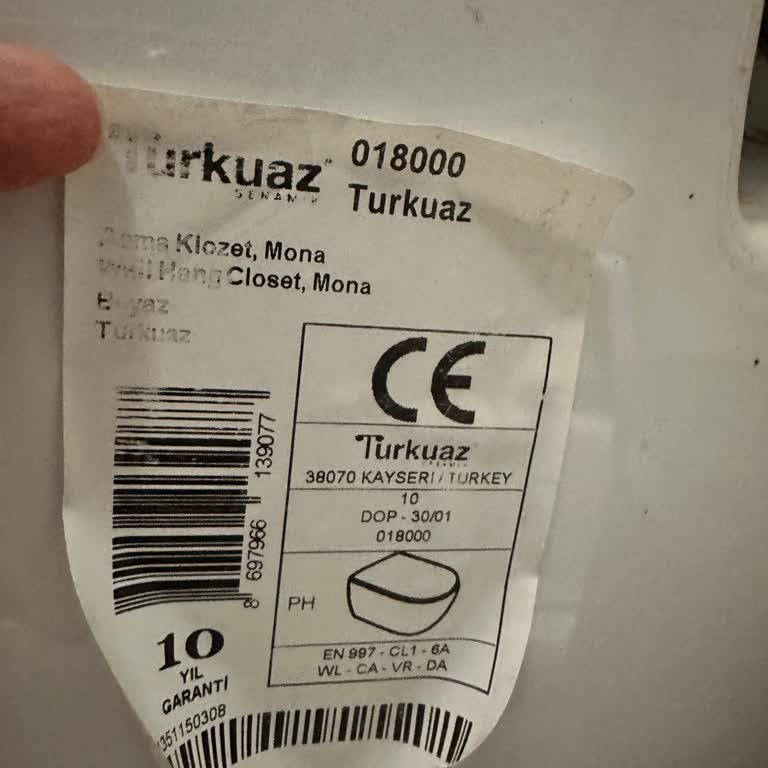 Turkuaz Klozet Kapağı Menteşe Parçası Temininde Mağduriyet