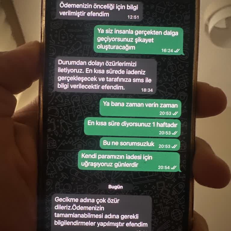 Sefamerve’den 800 TL İade Ödemesi 10 Günde Hâlâ Yapılmadı