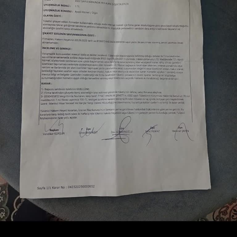 Mahkeme Kararına Rağmen İcra Takibi Başlatılması Engelli Tüketicinin Mağduriyeti