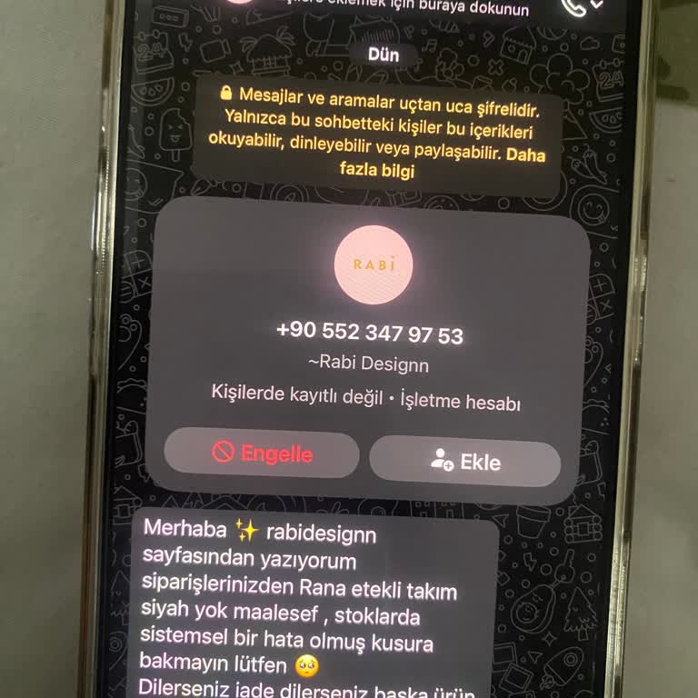 Stok Hatası Nedeniyle İptal Edilen Siparişin İadesi Ve Hızlı Teslimatı