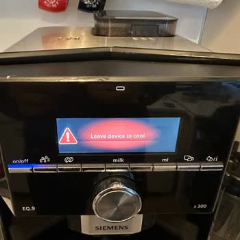 Siemens Kahve Makinesinde Sürekli Arızalar Ve Yüksek Onarım Ücretleri