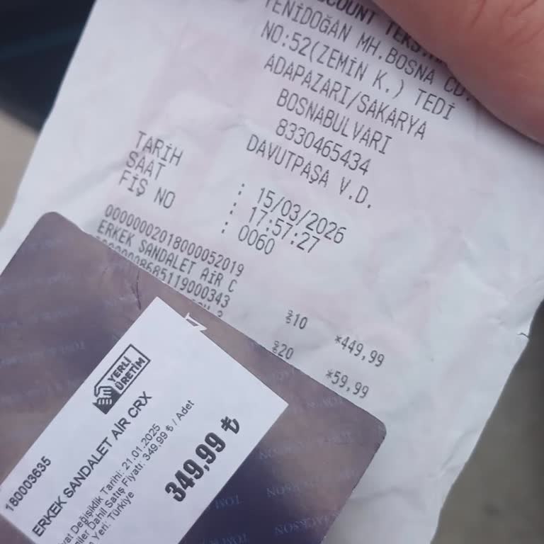 Etikette Yazılan 350 TL Fiyatına Rağmen 450 TL Ücret Alınması