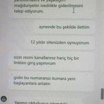 Jojobet 2000 TL Havale Yansımadı Ve Canlı Destek Çözüm Sunamadı