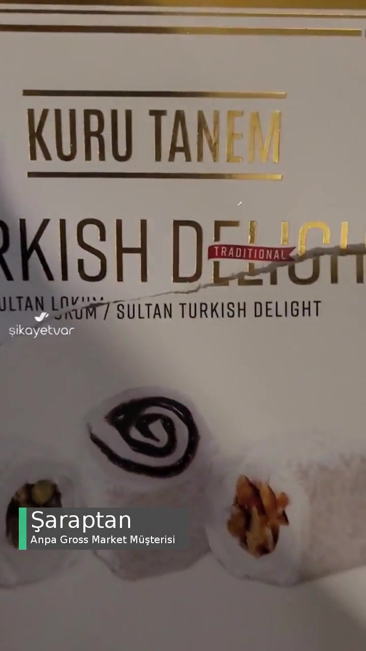 Anpa Gross Market Kuru Tanem Tüketiciyi Yanıltıyor! videonun kapak resmi
