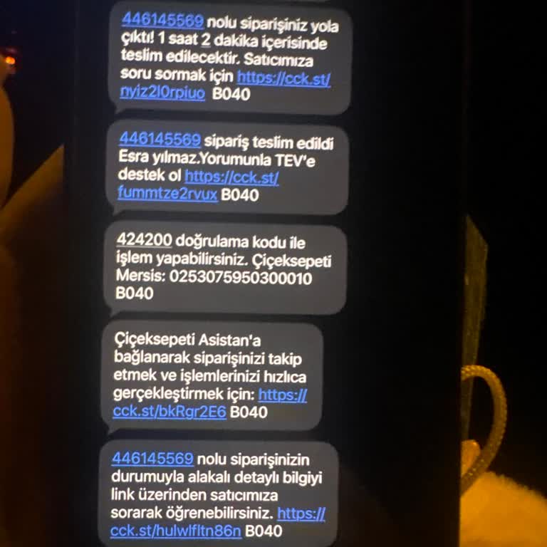 Çiçek Sepeti Siparişimin Teslim Edilmediği Ve Müşteri Hizmetlerinden Cevap Gelmemesi