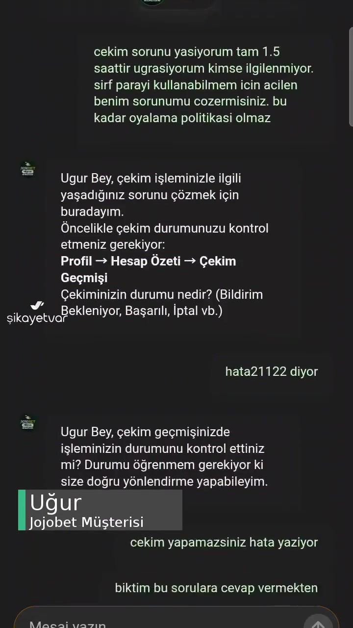 Jojobet Para Çekimime İzin Verilmiyor videonun kapak resmi
