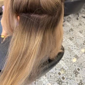 Uğurcan & Şahin Hair Stüdyo Diplerimi De Boyayıp Saçımı Pembe Bir Renge Çevirdiler