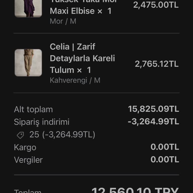 Siparişim Kargoya Verilmedi Ve Kredi Kartı İadesi Talebim