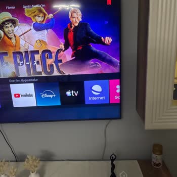 Samsung 58AU7000 Televizyonun Sol Ekran Renk Kaybı Ve Onarım Talebi