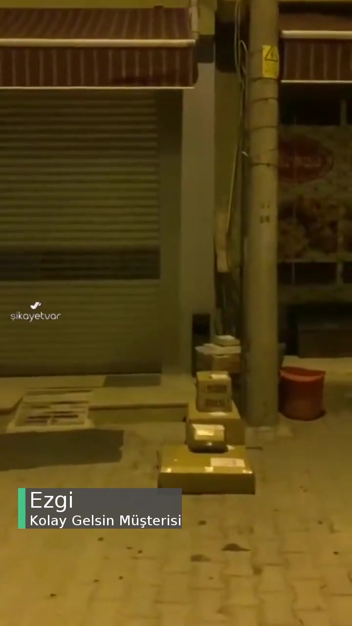 Kolay Gelsin Sokağın Ortasına Kargo Teslimi! videonun kapak resmi