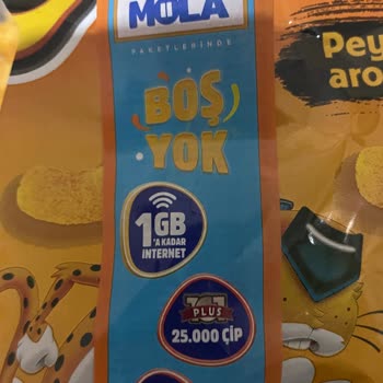 Cheetos Paketindeki 1 GB İnternet Vaadi Yerine Getirilmedi