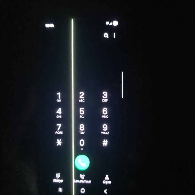 Yazılım Güncellemesi Sonrası Ekranda Beliren Dikey Çizgi