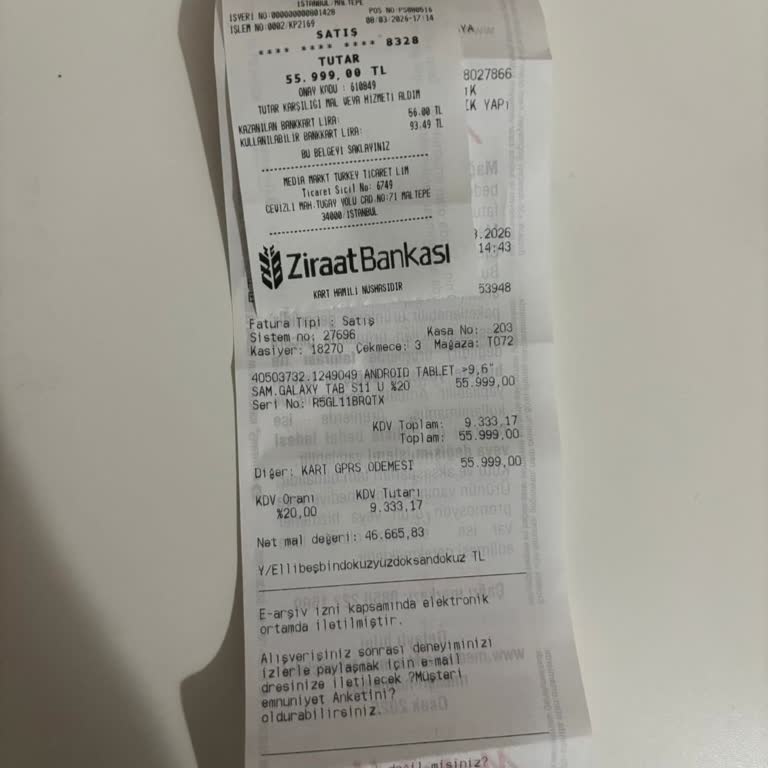 Media Markt Etiket Fiyatı İle Kasadaki Fiyat Arasındaki 10 Bin TL Farkı İçin İade Talebi