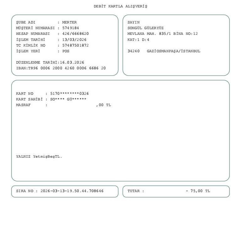 Trendyol’un Garanti BBVA Hesabımdan Yetkisiz Ve Tekrarlayan Kesintileri