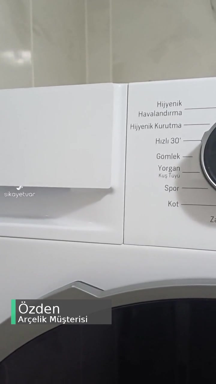 Arçelik Kurutma Makinesi Pişmanlıktır videonun kapak resmi