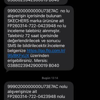 Skechers Ayakkabısının Tabanı Eridi, Değişim Onayı Reddi