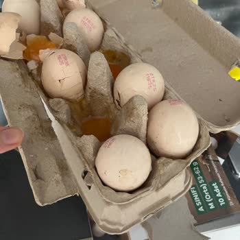 Migros'tan Kırık Yumurtalar İçin Ücret İadesi Reddi