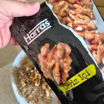 Harras Ceviz İçi Paketi Toz Çıktı Ve Denetim Sorunu