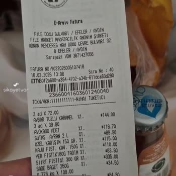 File Markette Satılan Avşar Sodasının Paketleme Kusuru!