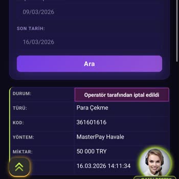 Maxwin625'te Kazandığım 50.000 TL Haksız Olarak Silindi Ve Çekim Talebim Reddedildi