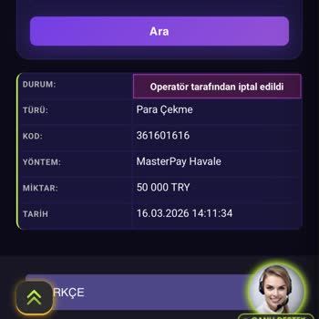 Maxwin625'te Kazandığım 50.000 TL Haksız Olarak Silindi Ve Çekim Talebim Reddedildi