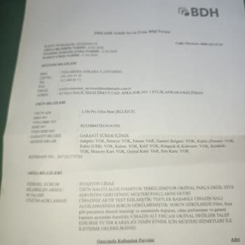 Media Markt’tan Dreame L10s Pro Ultra Heat Robot Süpürge Çalışmıyor Ve İade Talep Ediyorum