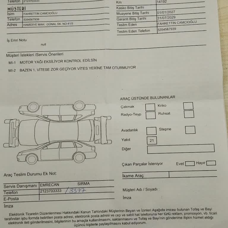 Düşük Kilometrede Şanzıman Arızası Aracımın Satış Değerini Yarı Yarıya Düşürdü