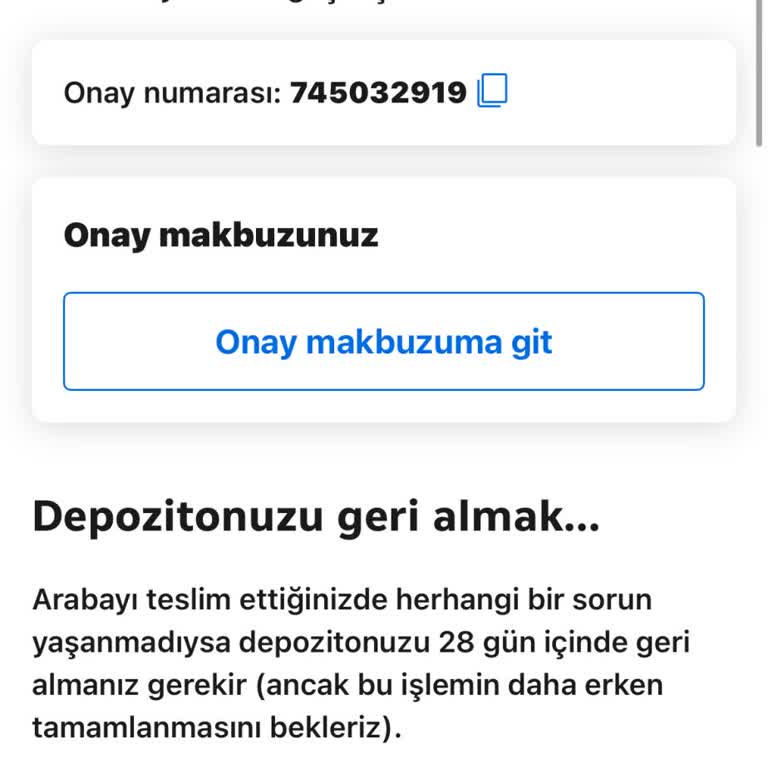 İade Edilmeyen 213 Euro Depozito İçin Açıklama Ve Hızlı Geri Ödeme Talebi