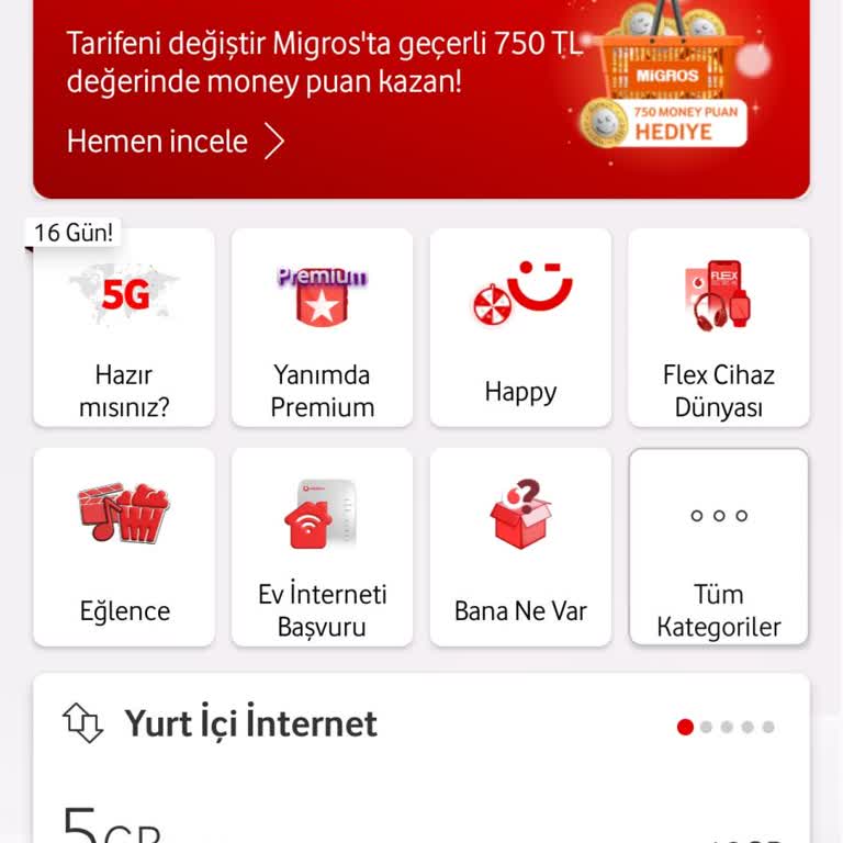 Aynı Fiyata Benzer Özellikte Yeni Tarife Talebimin Reddedilmesi
