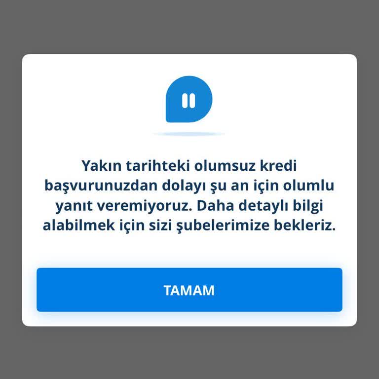 Denizbank'ta Haksız Kredi Reddi Ve Canlı Temsilciye Ulaşılamama