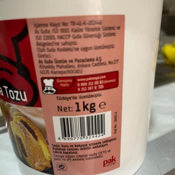 Hamur Çöktü Ve Ürün Kullanılamaz, Zararımın Telafi Edilmesi Gerekiyor