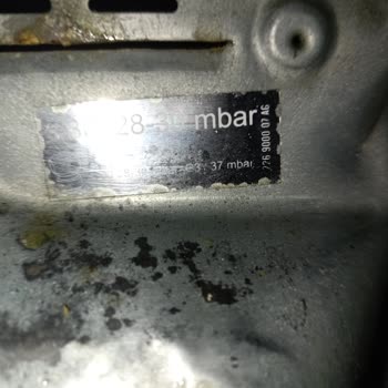 Silinmiş Sıcaklık Göstergesi Ve Model Kodu Olmadan Parça Teminine Engel