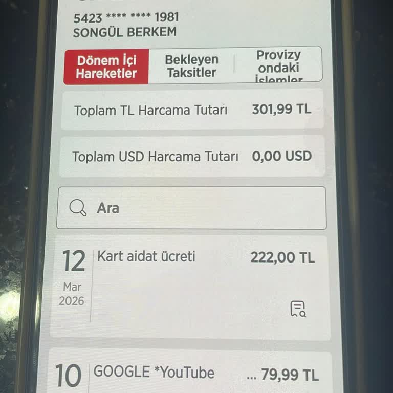 Bankkart Classic Yıllık Ücret Kesintisi Ve İade Talebi