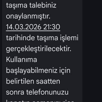Taşıma İşlemi Gecikmesi Ve Hattımın Kullanılamaz Olması