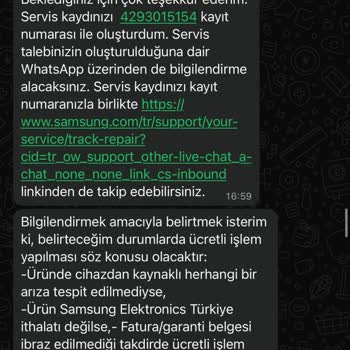 Ekranı Kararan Samsung Televizyonun Garanti Servisinde Çözüm Bulamaması Ve İade Talebi