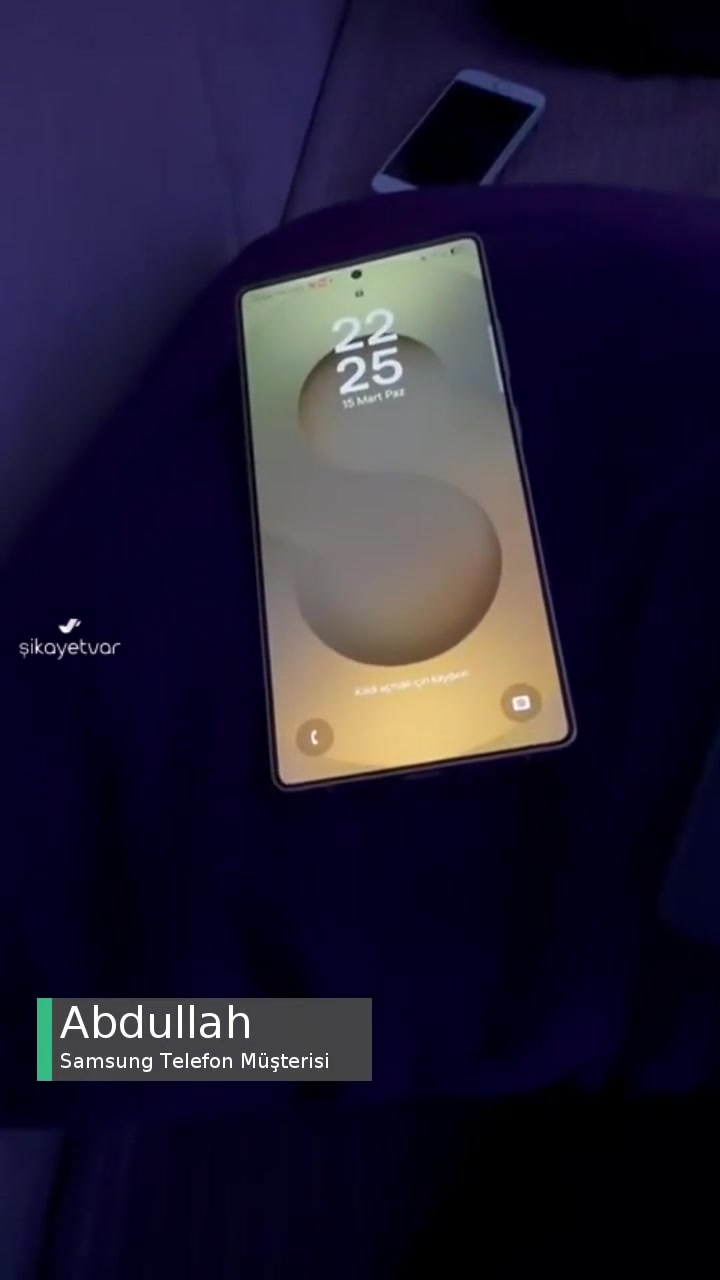 Samsung S25 Ultra (2 Aylık Cihaz) Kendi Kendine Ekranı Açıp Kapatıyor! videonun kapak resmi