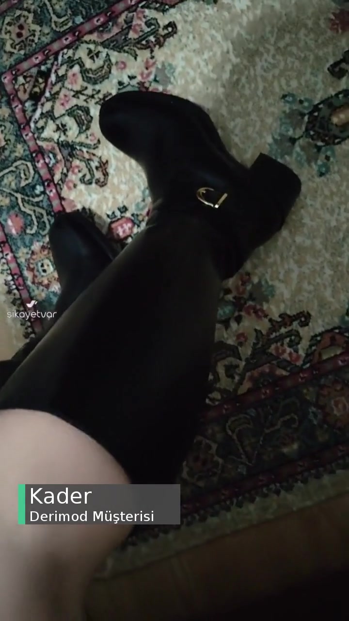 Derimod Çizmede Ayak Bileklerim Morardı videonun kapak resmi