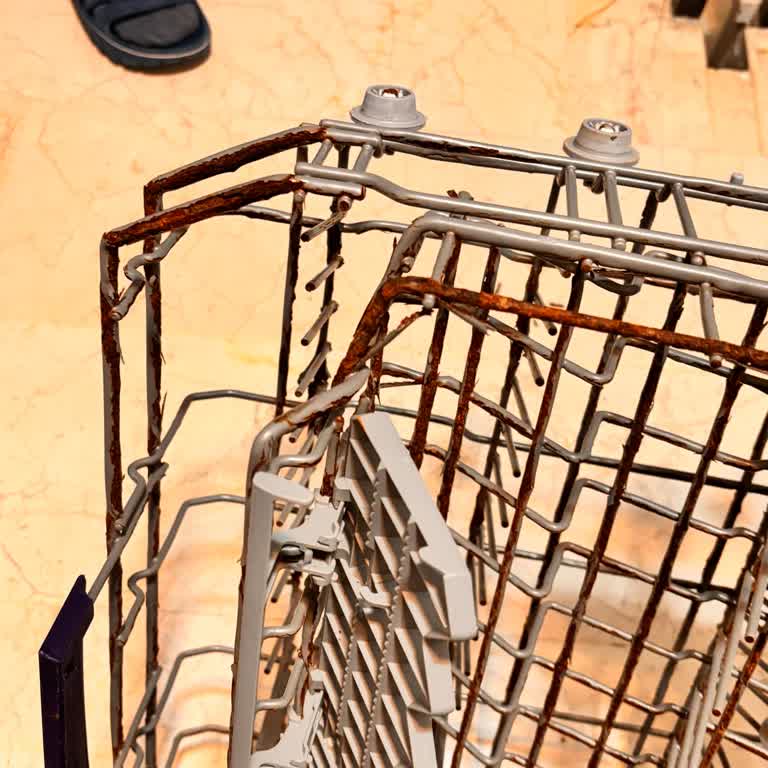 Siemens Bulaşık Makinesinin Sepetlerinde Aşırı Paslanma