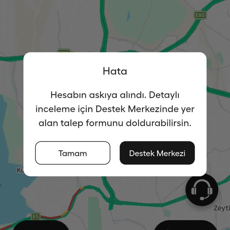 Polis Durdurulması Sonrası Açıklama Almadan Hesabım Kapandı