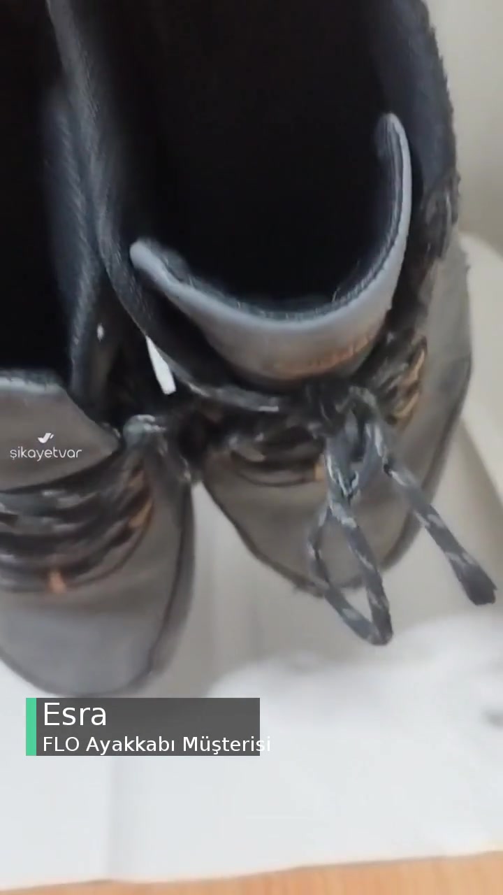 FLO Ayakkabıda Yıpranma Olup Bunu Kabul Etmemeleri! videonun kapak resmi