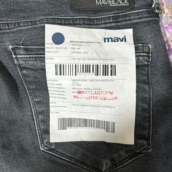 Mavi Pantolonlarda Erken Yırtılma Ve Değişim Reddi