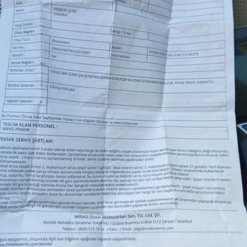 Xiaomi Pendik Mağazasında Robot Süpürge Tamir Sürecinde Bilgi Eksikliği Ve Ayıplı Ürün Şikayeti