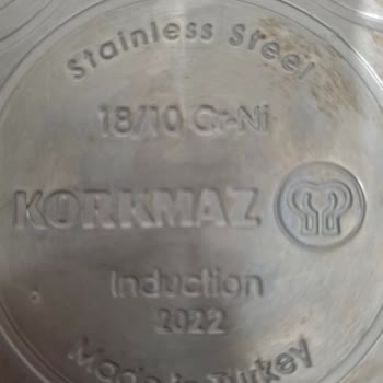 Korkmaz Mutfak Eşyaları Ürünü Çok Az Kullanmama Rağmen Kapağı Bir Anda Tuzla Buz Oldu