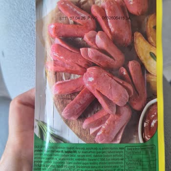 Pınar 170 Gram Hindi Kokteyl Sosisinde Ambalaj Şişmesi Ve Ürün Bozulması Şüphesi