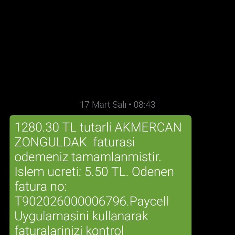 Yetkisiz Paycell SMS Bildirimi İçin Hattımın Güvenlik Kontrolü Talebi