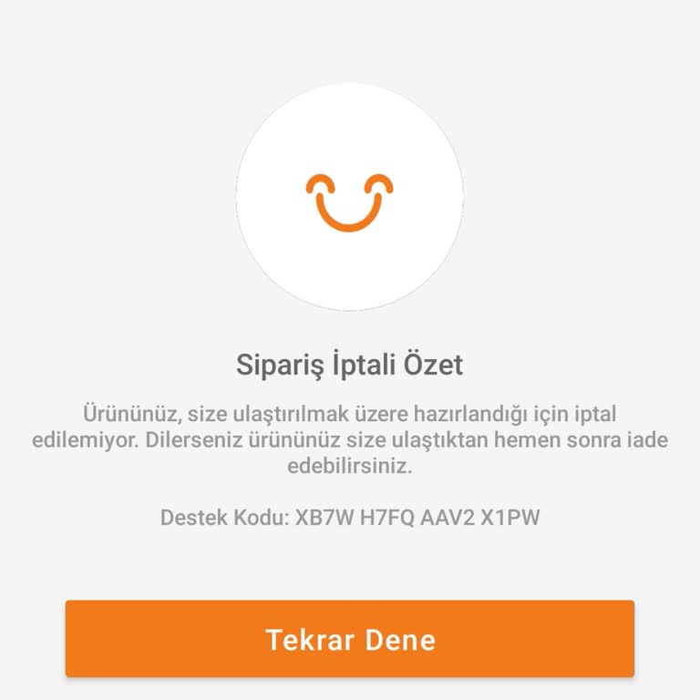 Yanlışlıkla Verilen Cüzdan Siparişinin İptali Ve Ücret İadesi Talebi