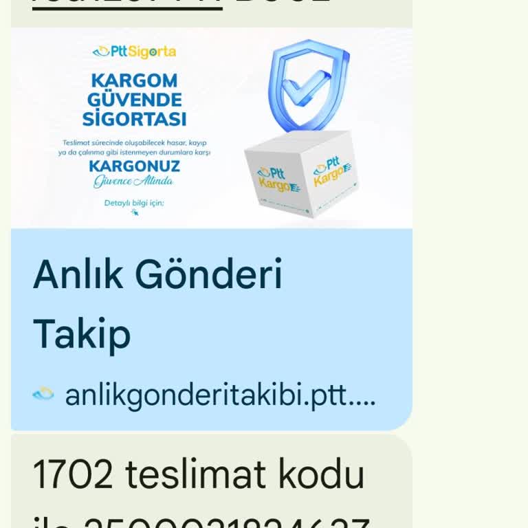 PTT Kargo Görevlisinin Kargoyu Teslim Etmemesi Ve Geri Götürmesi