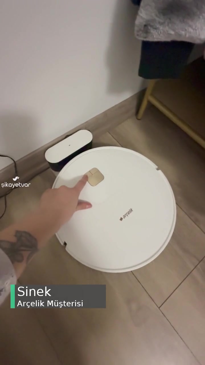 Arçelik Robot Süpürge Pişmanlıktır! videonun kapak resmi
