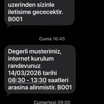 İnternet Kurulumunda Üç Randevu Gelmedi Zaman Kaybı Ve Mağduriyetim