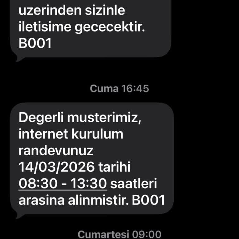 İnternet Kurulumunda Üç Randevu Gelmedi Zaman Kaybı Ve Mağduriyetim